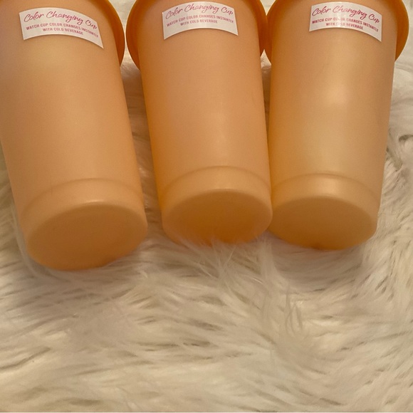 Orange Color Changing Cups - New - Bundle of 3 - Picture 6 of 9